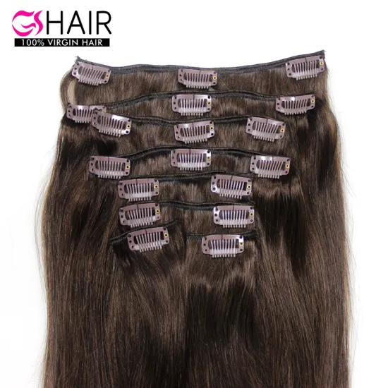 GS Wholesale Seamless Remy Clip-In Hair Extension 100% Human Hair
