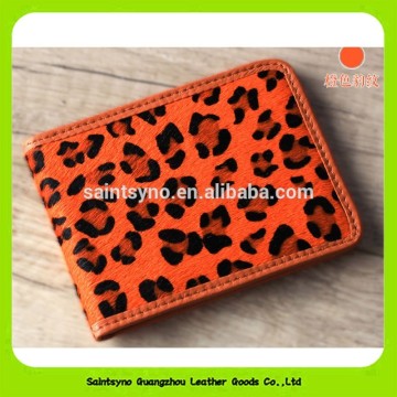 16503 Slim leather rfid card holder Rfid credit card holder