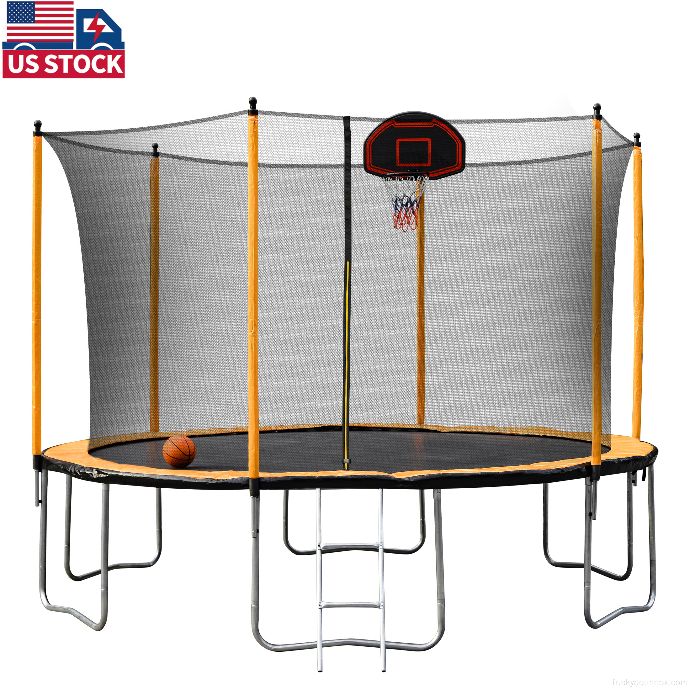 Échelle de trampolines récréative de 12 pieds