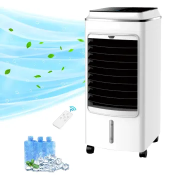 Cool Breeze 4-IN-1 Portable Air Cooler Fan with Ice Box and Remote Control