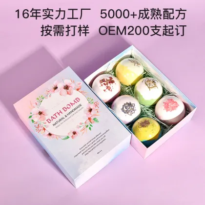 Custom Good Natural Bath Bombs Fizzies Salt Ball