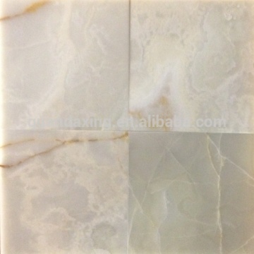 white Onyx Marble Tile, Polished Marble Slab