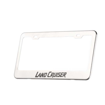 Custom American Stainless Steel Screen Printed Car License Plate Frames