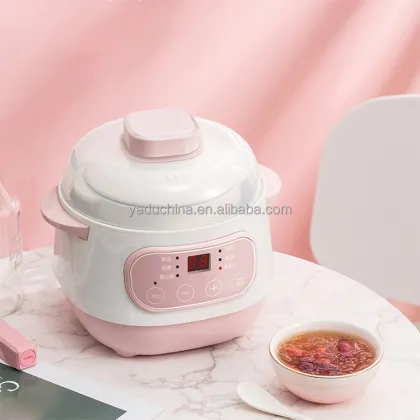 Ceramic Stew Pot for Baby Porridge and Soup Making