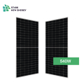 Paneles solares de medio corte mono de alto rendimiento 540W