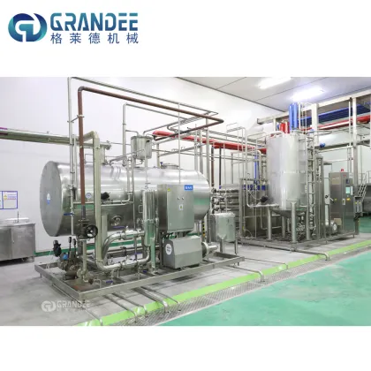 High Quality Pasteurized Goat Cheese Milk Production Line