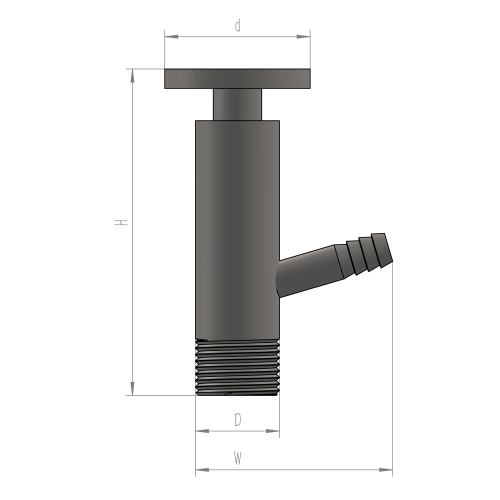 G3/4 External Thread Beer Sampling Valve