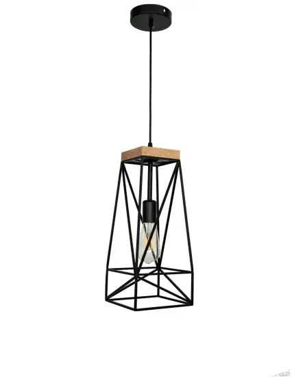 Japanese table iron lamp