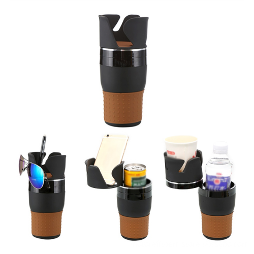 RTS Car Cup Holder: Multi-Functional Drinking Bottle, Sunglasses, and Phone Organizer