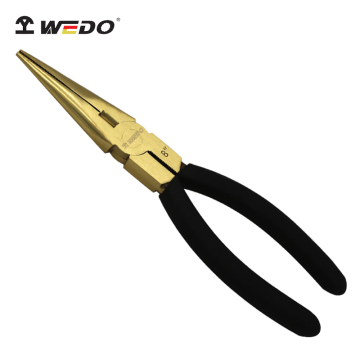 Wedo High Quality Non-Sparking Safety Brass Copper Snipe Nose Pliers