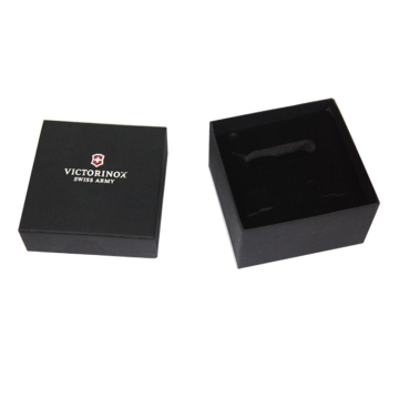 Square Black Elegant Gift Box untuk Mens Belt