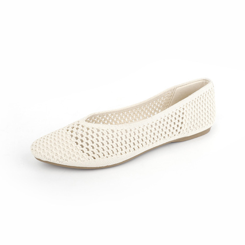 Breathable Knitted Mesh Flats