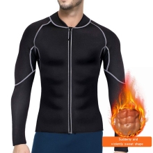 Plus Size Men's Body Shapers Sweat Vest Thermo Slimming Sauna Suit