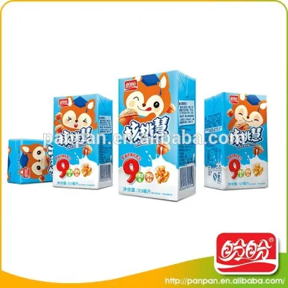 High protein kids pure walnut milk drinks beverage