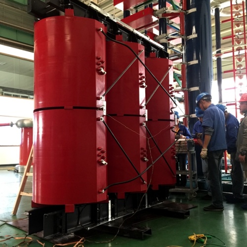 2840KVA 12.47 / 0.6KV transformador rectificador de tracción de tipo seco