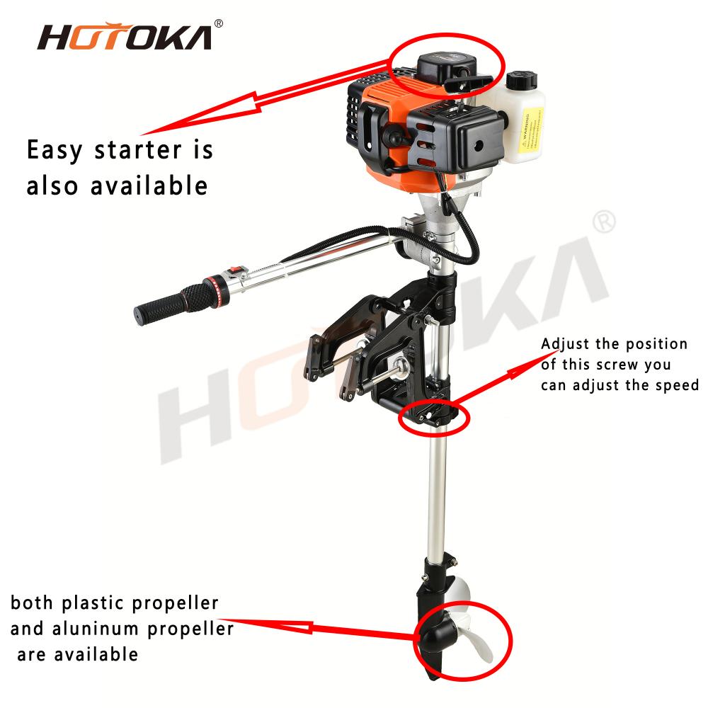 2 strok 2.5hp dıştan takma motor uzun mili