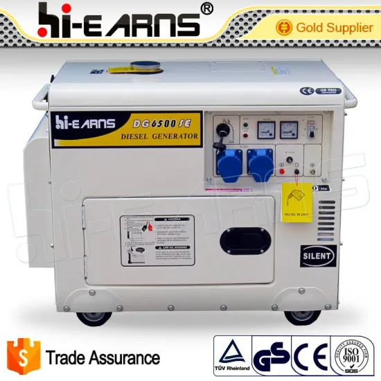 5KW electric start soundproof diesel generator