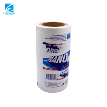 Custom Plastic Heat Sealable Packaging Roll Film for Laundry Detergent