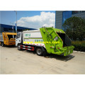 Caminhões de lixo compactado DFAC de 4 toneladas