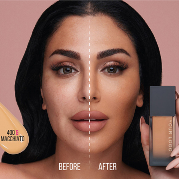 Custom Transfer-Resistant Fade-Proof Long-Wear 24hr Sweat-Proof Humidity-Proof Liquid Matte Foundation