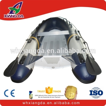 High strength aluminum rib hypalon boat