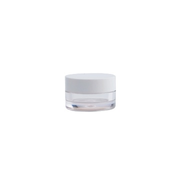 5ml Clear PS Υλικό Πλαστικό βάζο δοχείου κρέμας