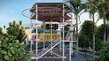 Kids Indoor playground equipment Expansion course