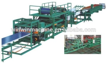 EPS/rock wool sandwich panel line