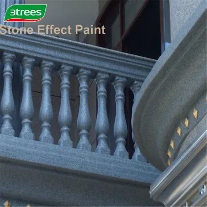3TREES Natural Stone Texture Effect Exterior Wall Spray Stone Paint(free sample)