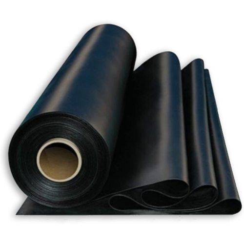 Particle surface pond liner textured geomembrane