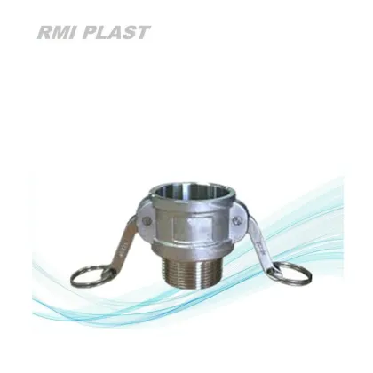 Threaded quick connect grooved coupling