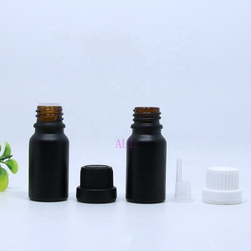 Black Frosted Essential Oil -flessen - 5 ml tot 100 ml