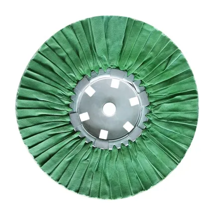 GREEN BUFFING WHEEL FOR ROUGHING HARDWARE