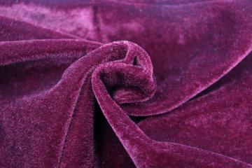 Aangepaste jurk textiel polyester spandex velours stof