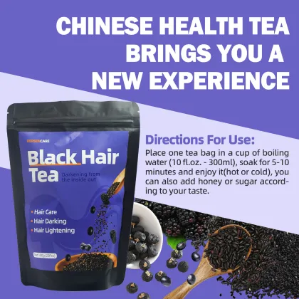 Black Hair Tea: Nourishing Bagged Health-Focused Specialty Tea