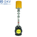 DKV Electric Control Valve DN40 WCB 2-Way for Hot Oil Steam 3-Way Proportional Control Globe Valve