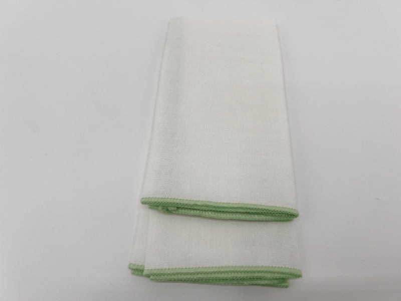 Custom Design logo cotton muslin cloth