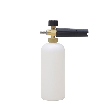 Nozzle foam cannon for electric pressure washer