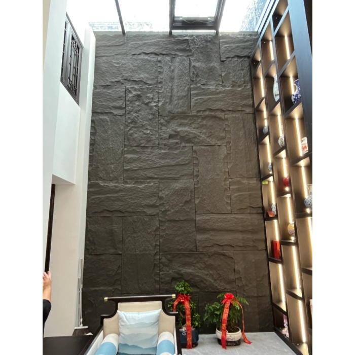 Tấm đá polyurethane Đá văn hóa PU để trang trí nhà