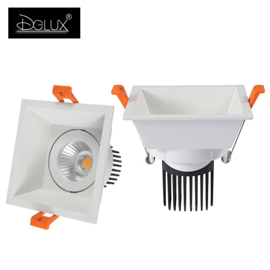 DGLUX Modern Aluminum LED Commercial Spotlight - 5w 10w 15w 20w Recessed Housing