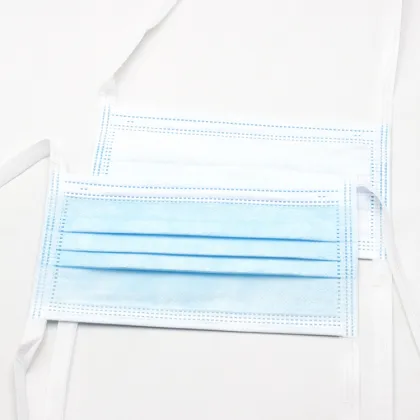 Disposable Blue EN14683 Medical Face Mask Type II