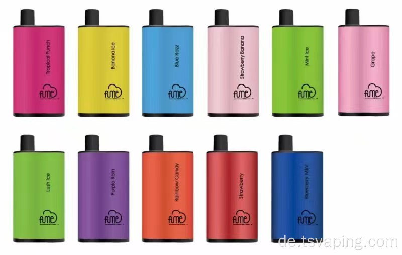 Einweg 3500 Puffs Fume Vape Trepp Infinity