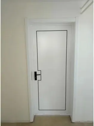 JBD Elegant Interior Painted Wooden Door