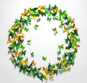 3D butterfly sticker for home wall decoration DIY sticker