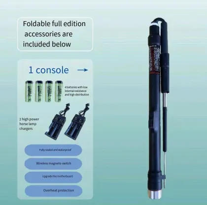 Waterproof Folding Diving Pole: Anti-Shark Device