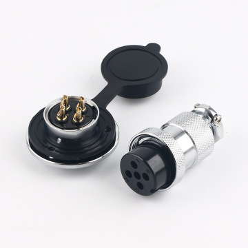 Metal GX25 4 Pin Aviation Connector