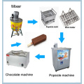 molde de picolé de gelo em forma de sorvete aço inoxidável