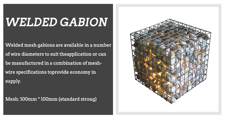 PVC Coated Gabion Box of Hexagonal