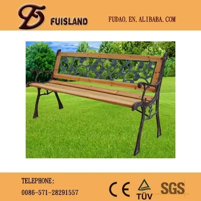 China hardwood in natural bench&park bench for sales