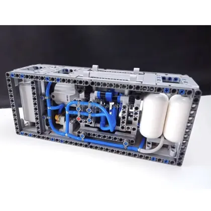 Stemedu 500PCS Plastic MOC Pneumatic Set for LEGO Compatible Toys